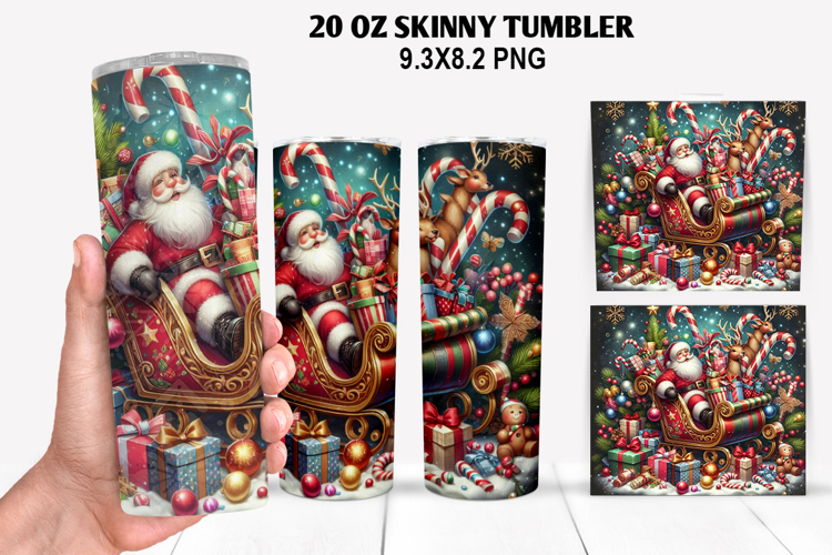 Christmas Tumbler Wrap Image 19