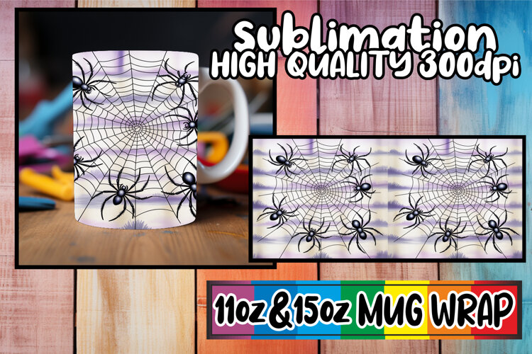 Cozy vibes sublimation print wrap, Halloween example image 1