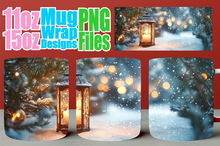 Vibrant adventures sublimation print wrap, Winter example image 1