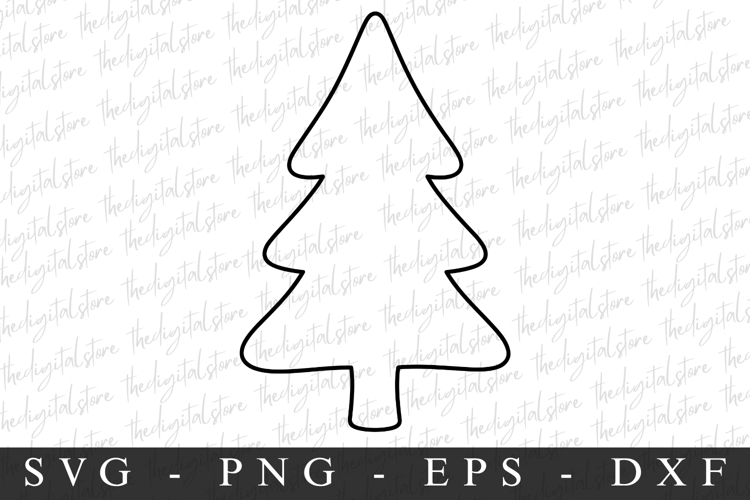 Merry Christmas Tree Svg Image 9