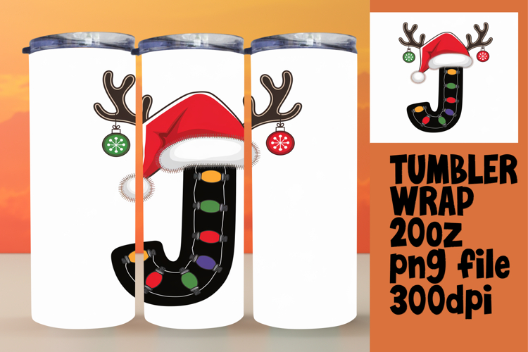 Versatile 20oz Tumbler Template , Christmas