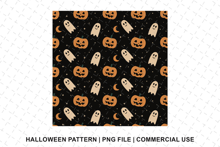 Halloween Seamless Pattern Image 12