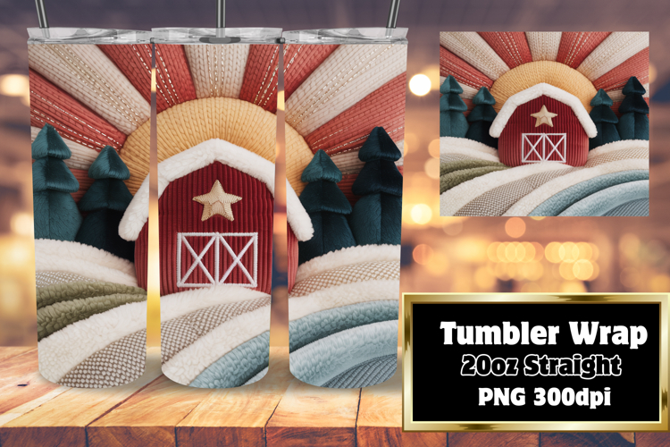 Christmas Tumbler Wrap Image 13