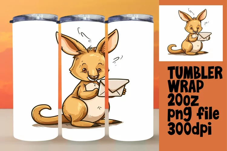 Charming Critter Companions Tumbler Sleeve: 20oz