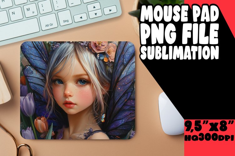 SWEET MOUSE PAD MAGICAL DESIGN, Fairy