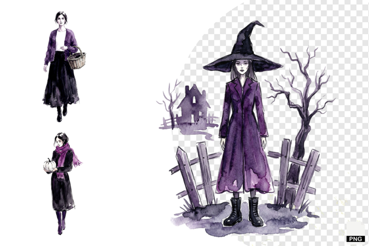 Halloween Haunted Cottage Clipart