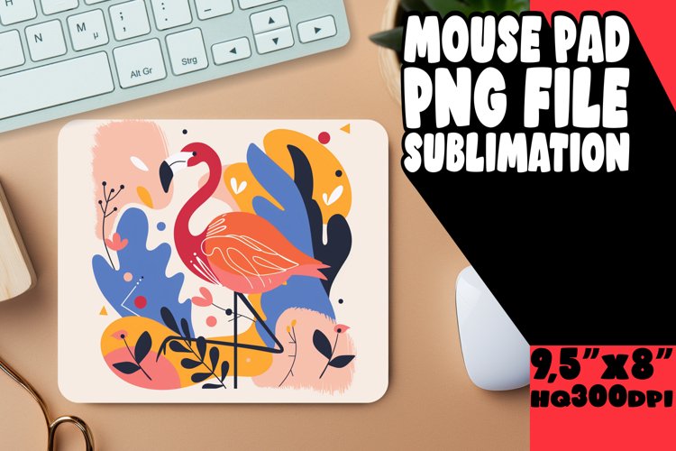 Flamingo Fantasy Mouse Pad Assortment example image 1