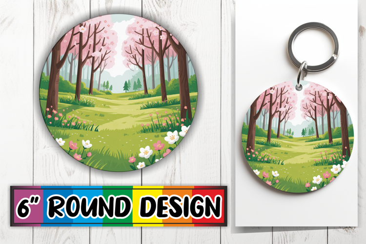 Joyful Coasters Circle Style, Spring