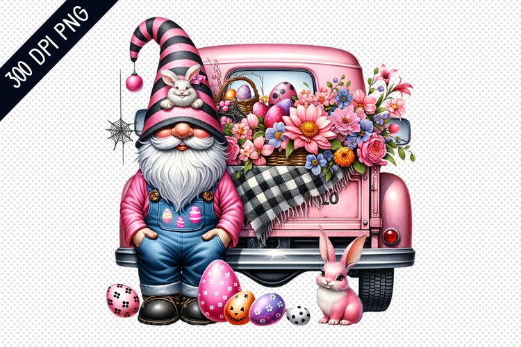 Easter Gnome Clipart Image 8