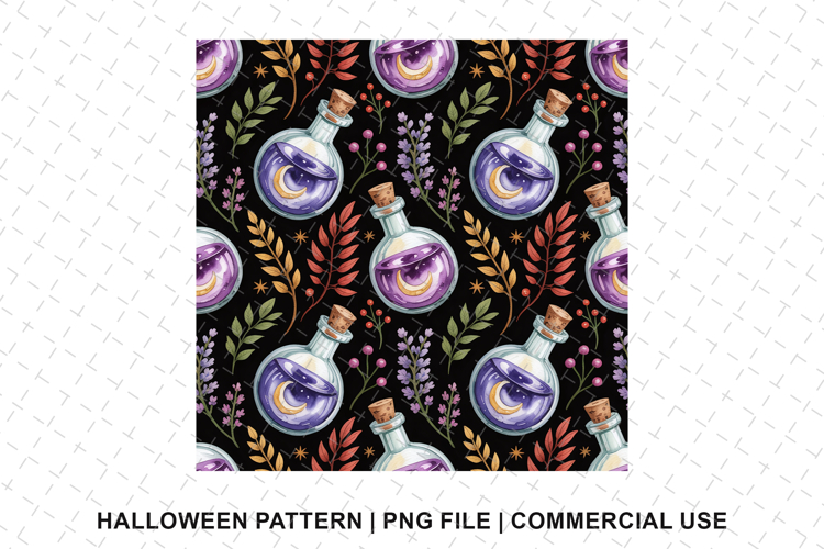 Halloween Seamless Pattern Image 11