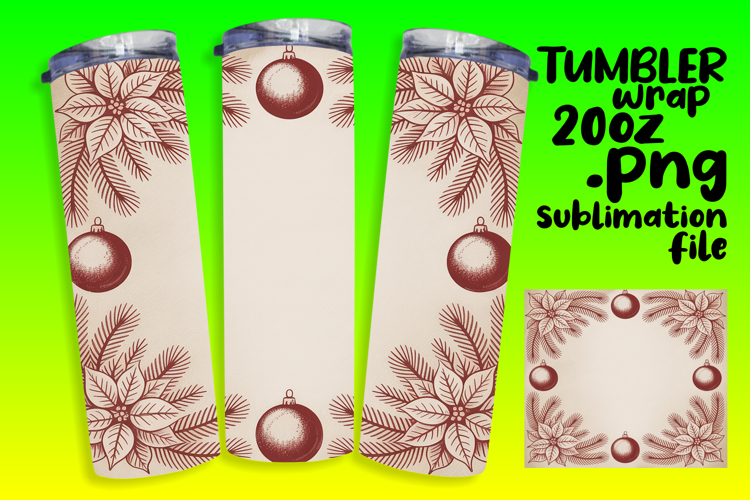 GORGEOUS PNG Tumbler Design 20oz , Christmas
