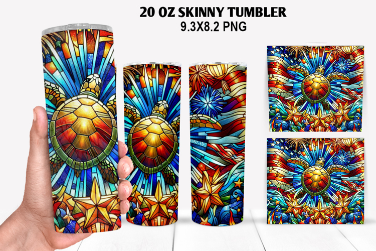 Skinny Tumbler 20oz Wrap Design,4th of july Tumbler PNG