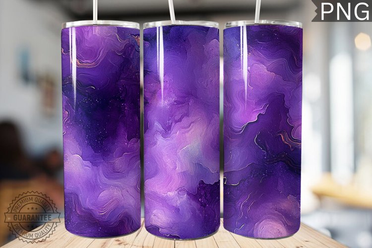 Alcohol Ink Tumbler Wrap