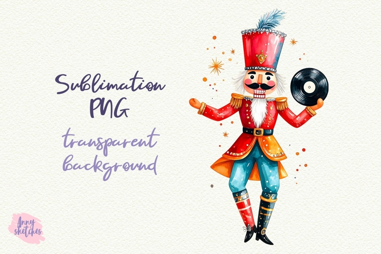 Disco Nutcracker Clipart Retro Groovy Disco Christmas PNG