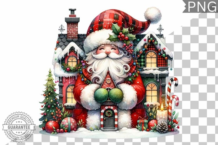 Christmas Santa Clipart Image 17