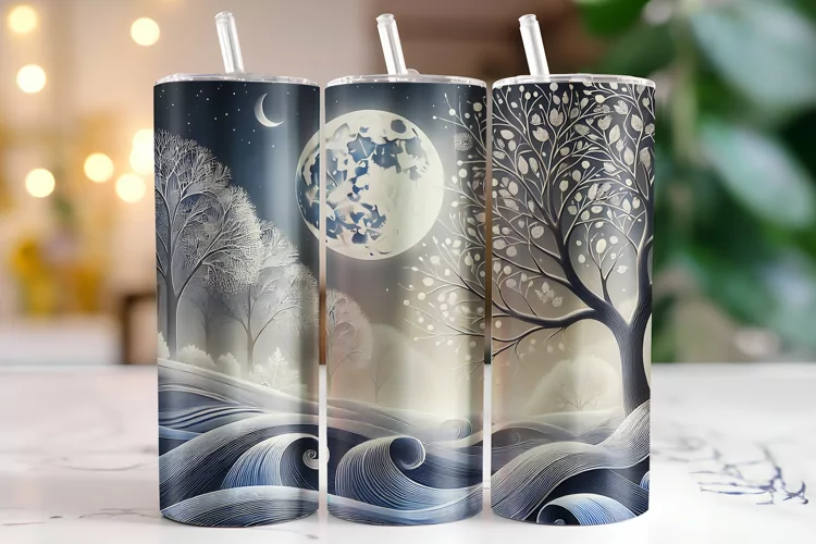 Winter Tumbler Wrap | Sublimation | Tumblers