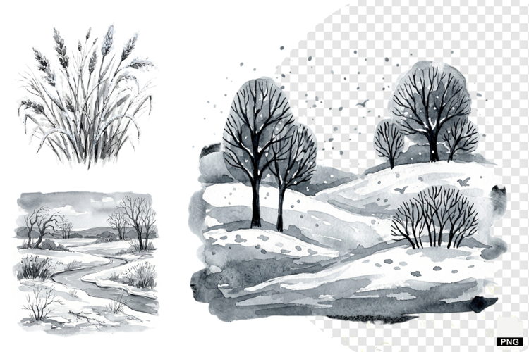 Nature Forrest Meadow Clipart