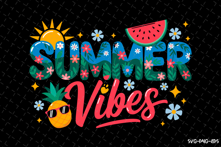 Summer Vibes Svg Image 15