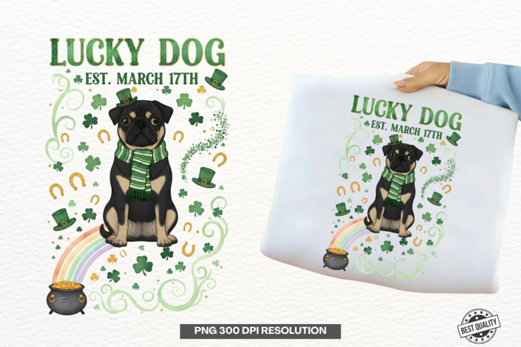 Cute Puppy Clipart Image 13