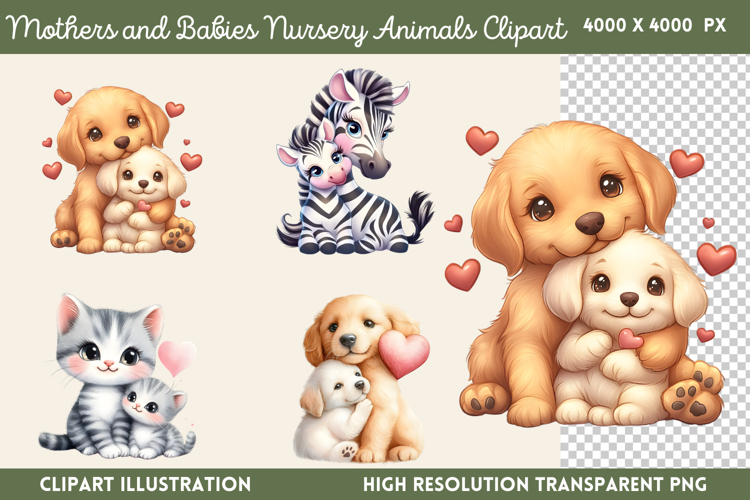Forest Animals Clipart Image 2
