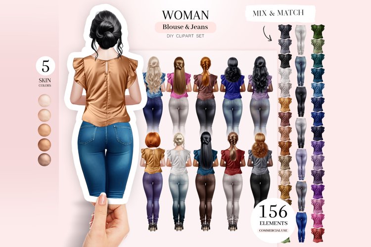 Woman Clipart Image 8