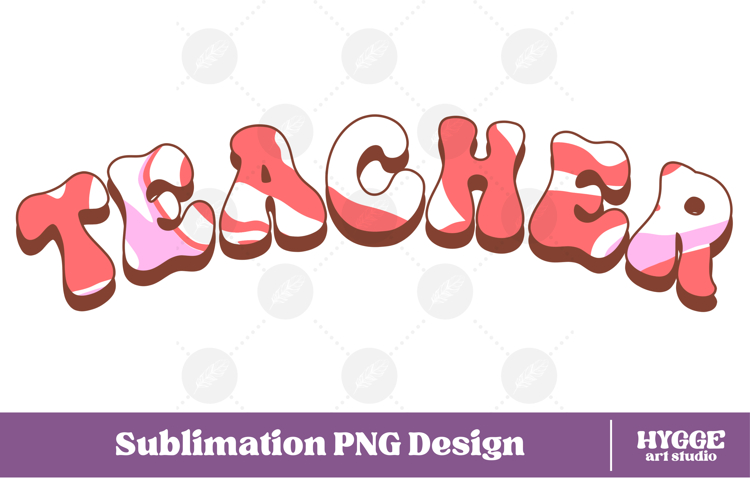 teacher Png Retro school kids Sublimation