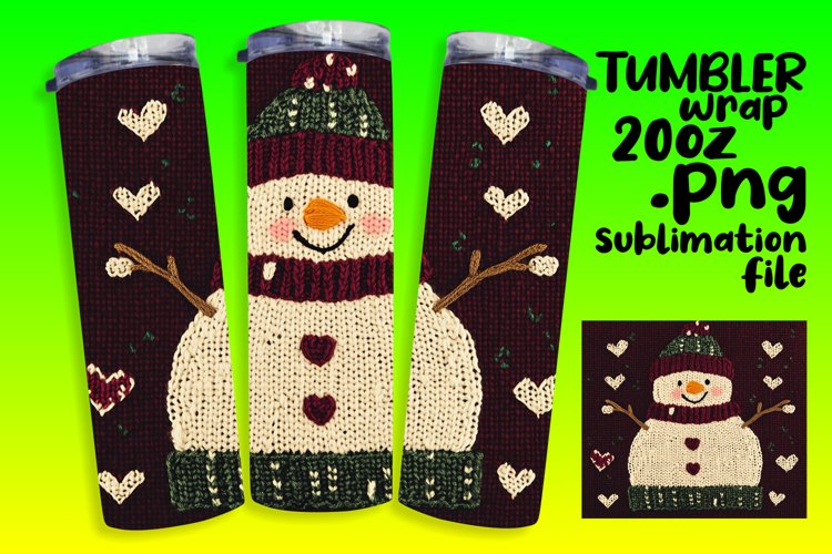Christmas Tumbler Wrap Image 4
