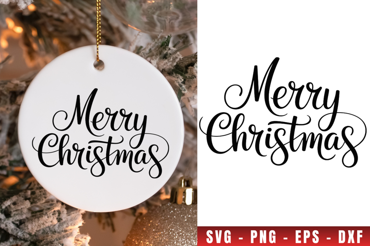 Merry Christmas Tree Svg Image 4