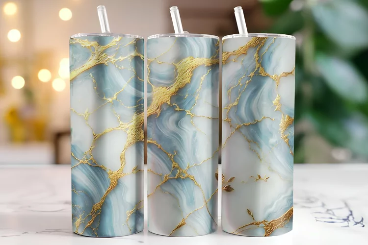 Marble Tumbler Wrap | Sublimation | Tumblers
