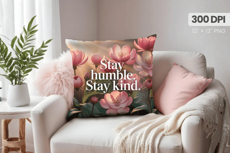 Inspirational Quotes Pillow PNG Motivational PNG Sublimation