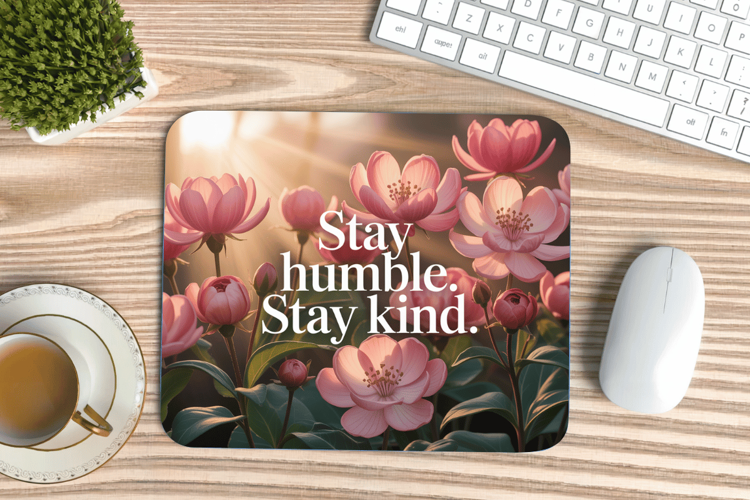 Inspirational Quotes Mouse Pad, Motivational PNG Sublimation