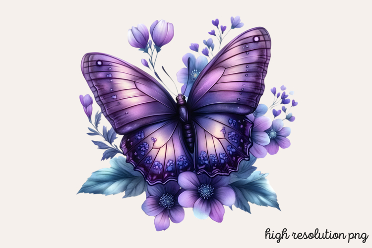 Watercolor Flowers Svg