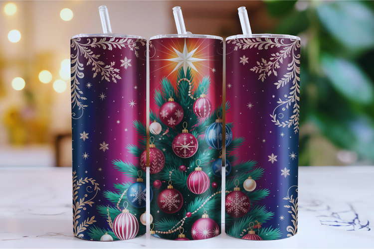 Christmas Tumbler Wrap Image 13