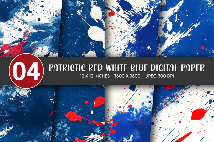 Red White Blue Background Image 9
