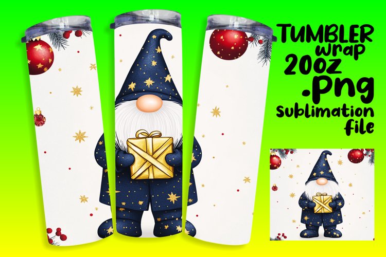 Christmas Tumbler Wrap Image 16