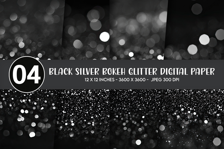 Silver Glitter Background Image 7