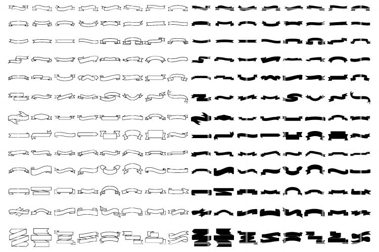 Banner SVG. Banner png. Banner clipart. Banner cutting set.