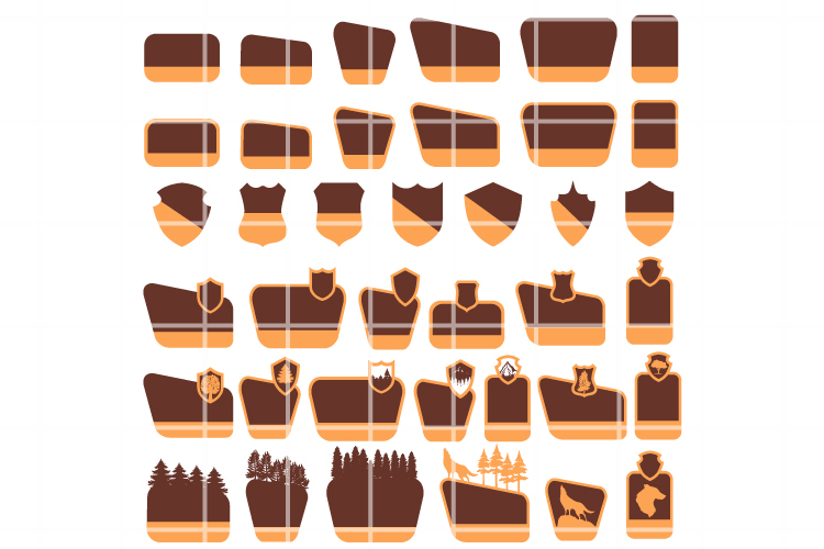 Customizable National Park Sign SVG, National Park template.