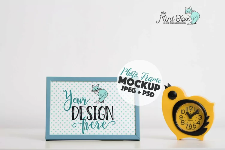 Kids Photo Frame Mockup | Frame Mock Up