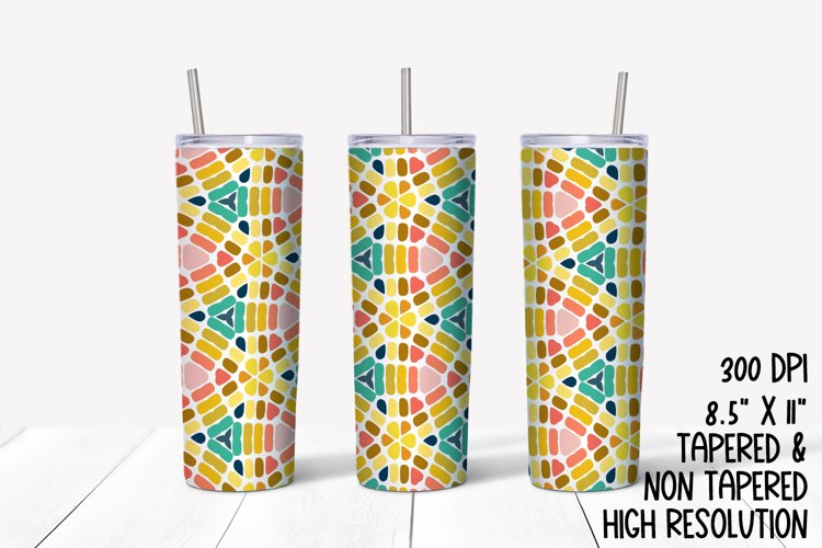 Summer Vibes Sublimation Tumbler example image 1