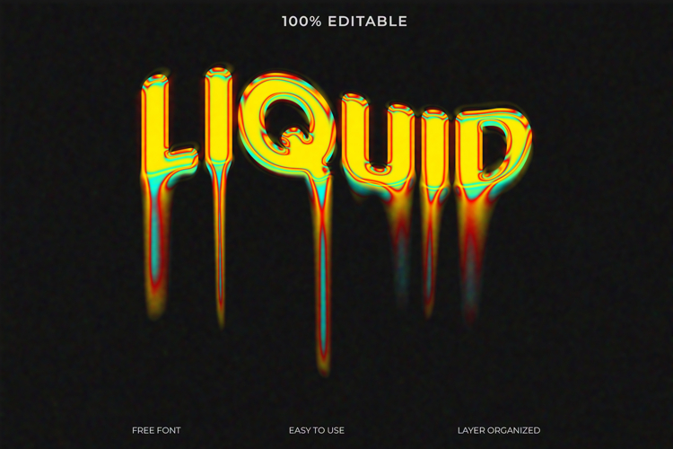 Melting Letters Image 14