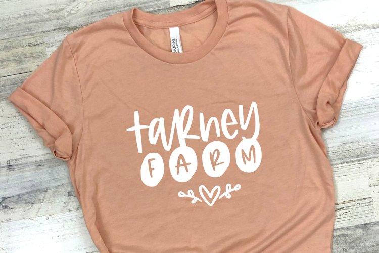 Farmhouse Font Bundle - Handwritten Fonts for Crafters!