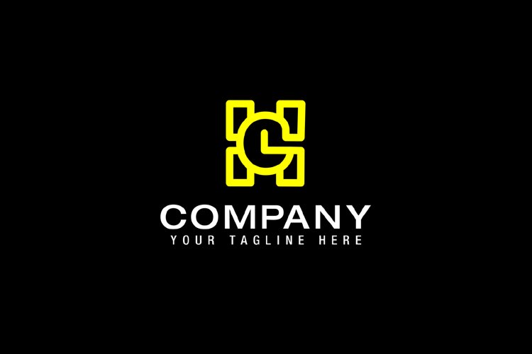 creative Letter H G logo design vector template example image 1