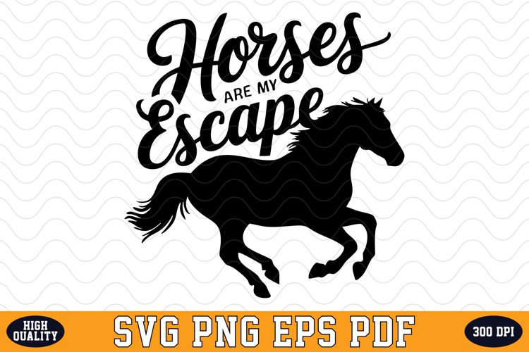 Horses Silhouette Image 11