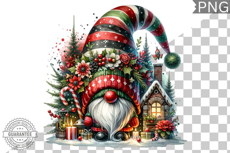 Christmas Gnome Clipart Image 4