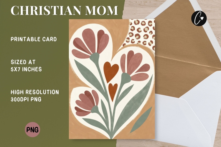 Christian Mothers Day Card | Bible Verse Printable
