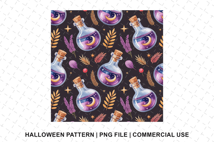 Halloween Seamless Pattern Image 9
