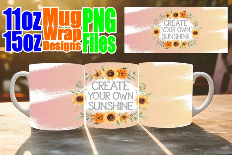 Whimsical evenings 11oz 15oz sublimation wrap, Quote