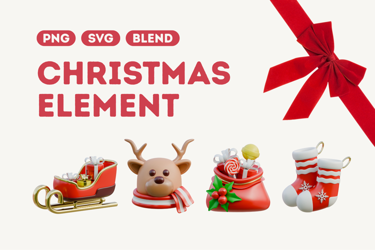 Christmas Decoration Clipart Image 3