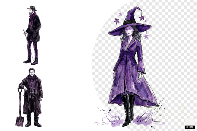 Halloween Haunted Cottage Clipart
